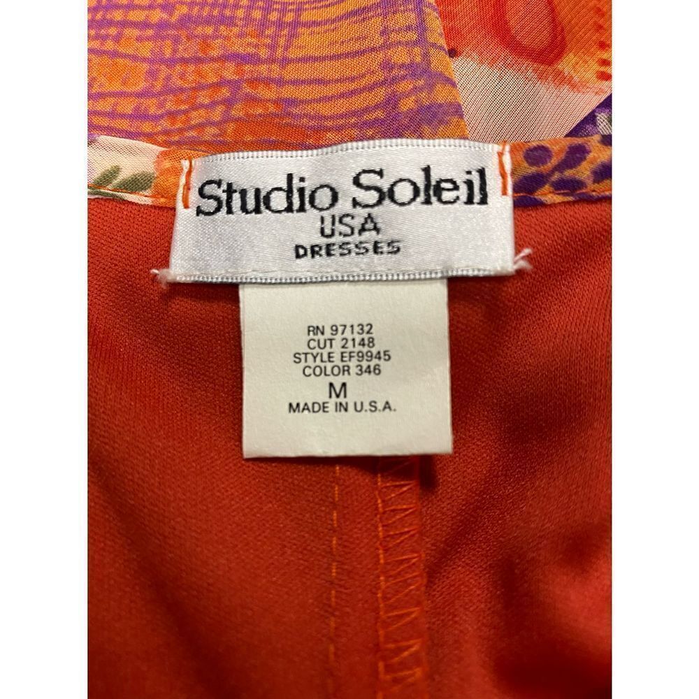 Studio Soleil Multi Color Strapless Dress Size Medium NWT - Picture 5 of 6